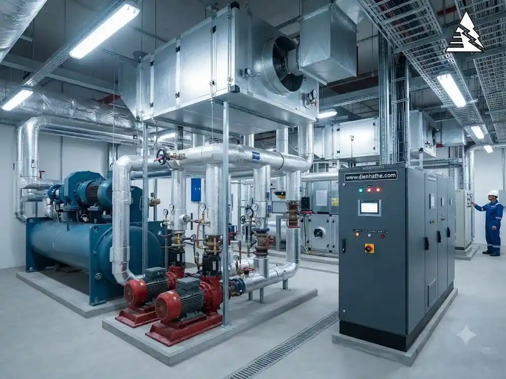 Ứng dụng biến tần điều khiển bơm và quạt trong hệ thống HVAC tòa nhà