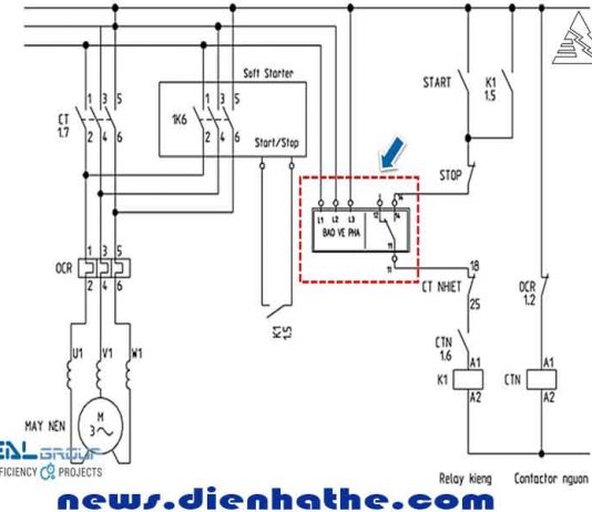 Relay bảo vệ mất pha, relay bảo vệ thứ tự pha