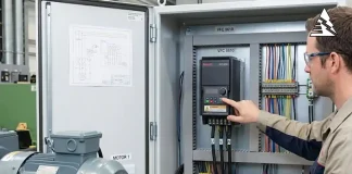Cài Đặt Cơ Bản Biến Tần Rexroth VFC 3610 / VFC 5610 Cài đặt biến tần Rexroth VFC 3610 VFC 5610 trong tủ điện công nghiệp
