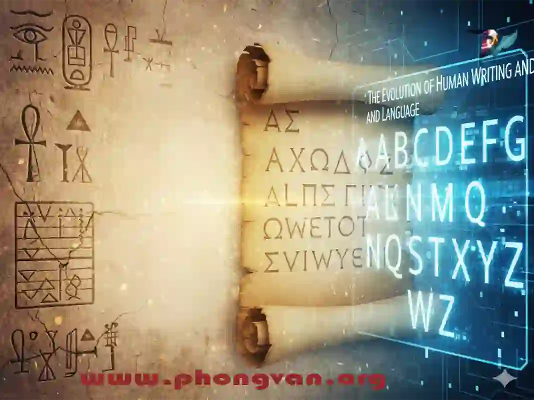 Quá trình hình thành chữ viết và ngôn ngữ: Một hành trình lịch sử dài qua-trinh-hinh-thanh-chu-viet