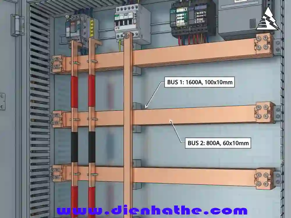 Hướng Dẫn Cách Chọn Thanh Đồng (Busbar) Theo Dòng Điện – Kèm Bảng Tra Và Ống Co Nhiệt Phù Hợp Thanh Đồng-Busbar