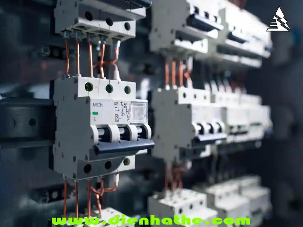 MCB là gì? Phân tích cấu tạo, đặc tuyến và cách chọn MCB trong hệ thống điện hạ thế MCB lắp trên thanh DIN trong tủ điện phân phối